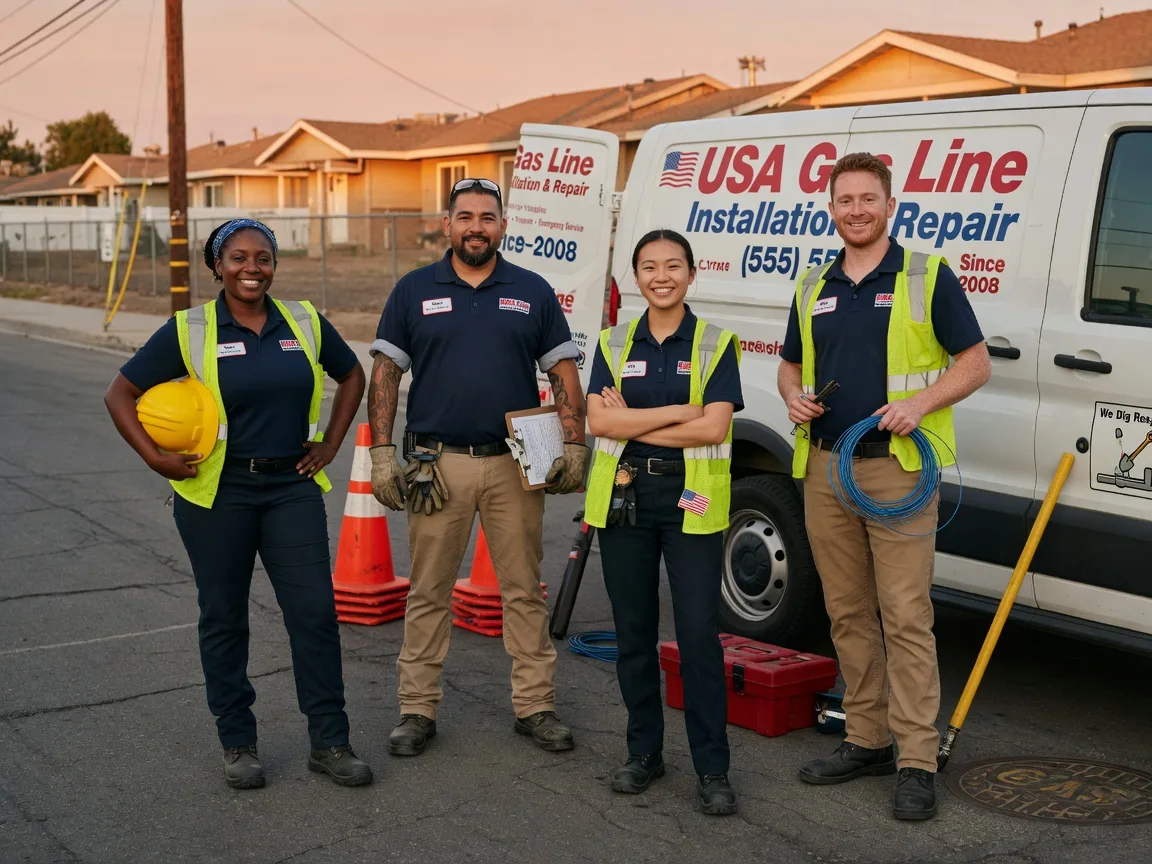 Gas Line Installation company in Peru, NE
